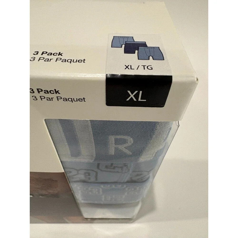 Jordan Flight Modal Boxer Briefs 3 Pack Chambray Blue Men's XL NWT